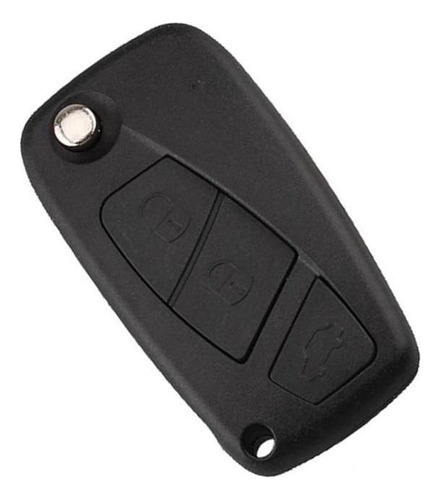 Yan Caso De Llave Remota 3 Botón Accesorios For Fiat Panda
