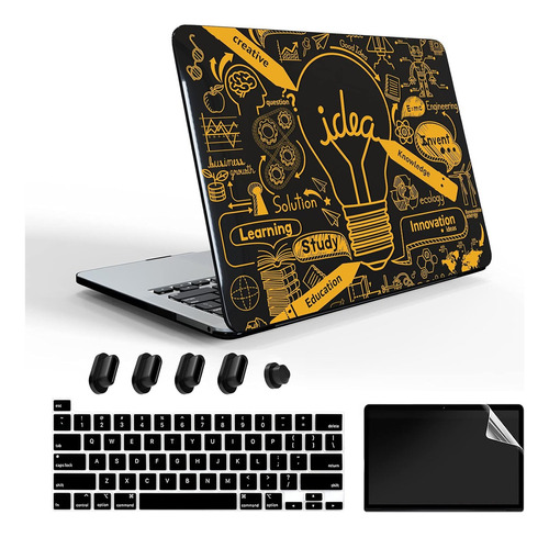 Sanmufly Funda Para Macbook Pro De 13 Pulgadas 2022 M2, 2020