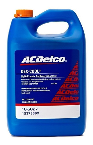 Refrigerante Ac Delco Importado Pre-mezclado (50/50)