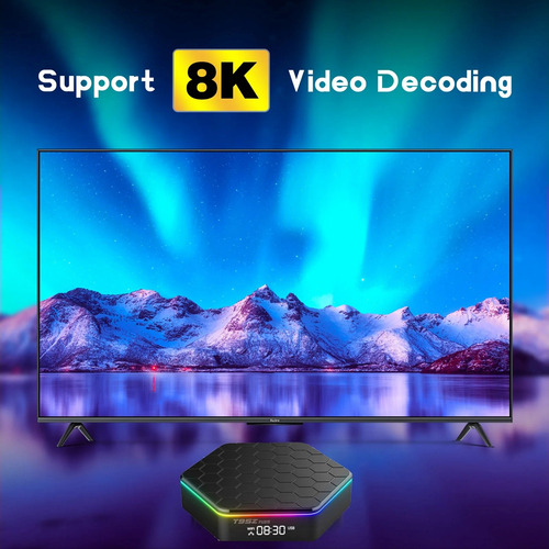 T95z Android 12 Box 8k Allwinner H618 2 4g 5g Wifi 6 Bt