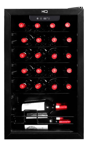 Adega De Vinhos Compressor Hq 75l 24 Garrafas Pt Hq-av24h