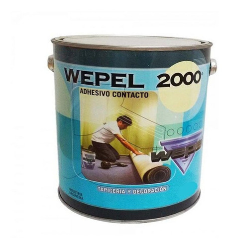 Adhesivo De Contacto Tapiceria Wepel 2000 Pote X 10 Lts