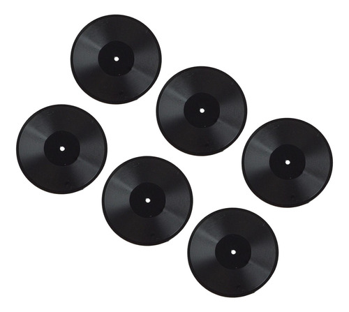 6 X 2-6pack 6x 1:6 Scale Dollhouse Records Model Doll 6 Pcs