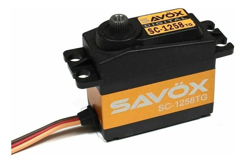 Servo Savox Sc-1258tg Engranages Titanio Super Rapido Aceler