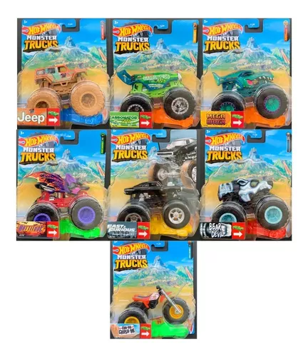 Carrinho Hot Wheels - Monster Trucks - Sortido - 1:64 - Mattel