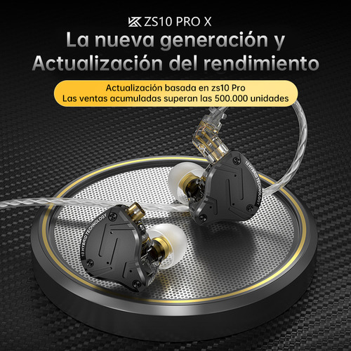 Fones De Ouvido Para Jogos Zs10 Pro X Hifi Com Cancelamento
