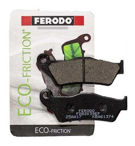 Pastillas Freno Bmw S1000 Xr Ferodo Eco-friction Traseras