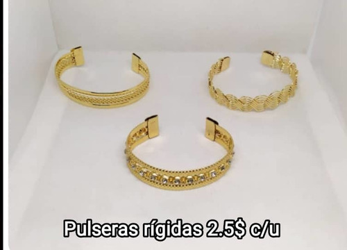 Pulseras Rígidas De Acero Inoxidable 