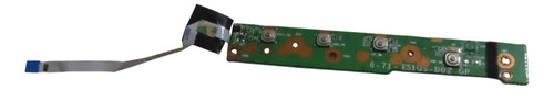 Botão Placa Power Para Notebook Itautec A7520 6-71-e51qs-d02 (Usado)