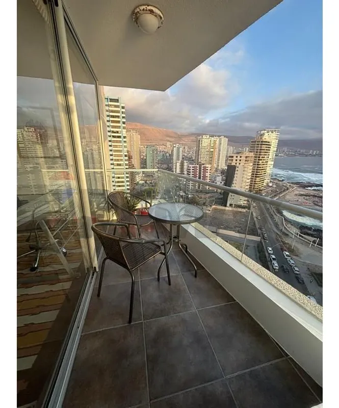 Imagen 4 de 18 de Departamento Amoblado Frente Al Mar, 3 D + 2 B