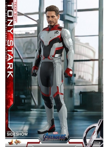 Tony Stark (team Suit) Hot Toys Avengers Endgame Escala 1/6
