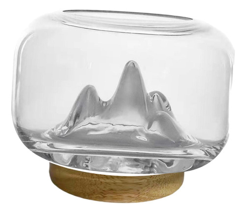 Snow Mountain Bowl Base De Luz Tanque De Acuario De