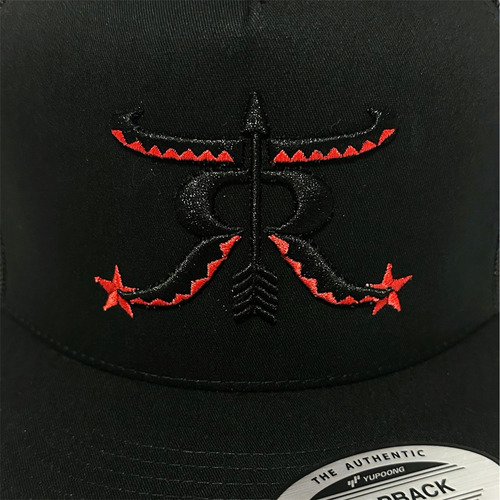 Gorras Yupoong Diseño Vaquero Bordado Frontal Y Lateral 3d Texas/ranch-01 Ajustable Bordado 3d