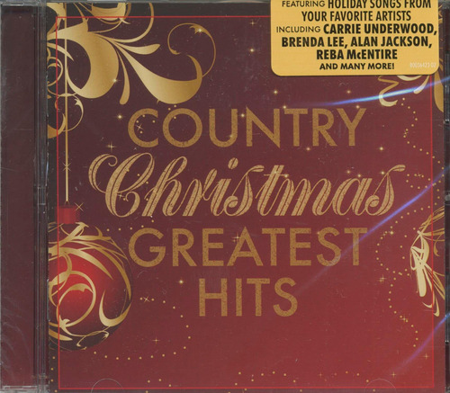 Cd: Grandes Éxitos De La Navidad Country