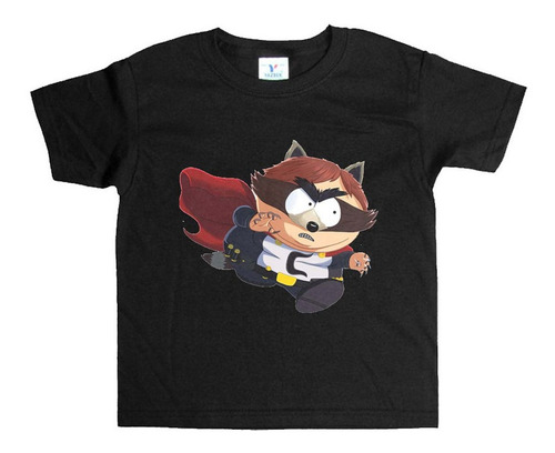 Remera Negra Niños South Park R17