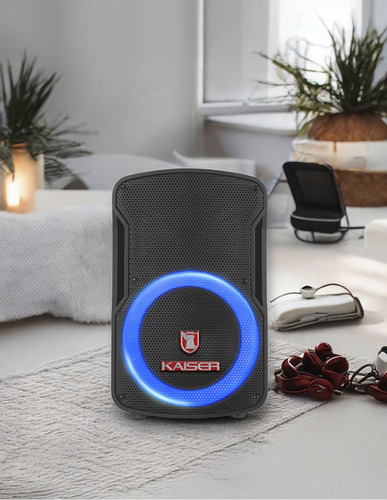 Bafle 8pulgadas Kaiser Msa-7908mx Bafle Recargable 25w Rms Negro