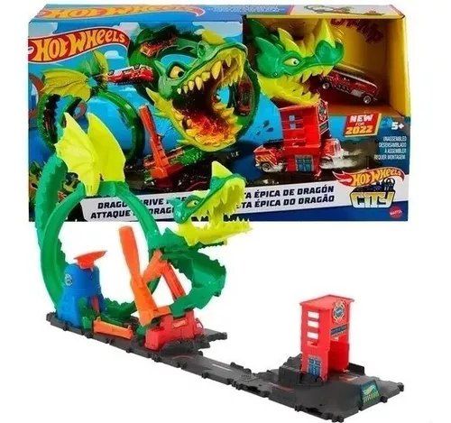 Conjunto de Pista com Carrinho - Hot Wheels City