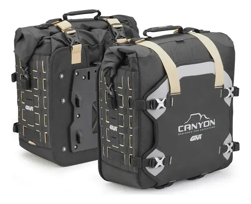 Alforge Bolsa Lateral Givi Impermeável 35lts Grt709b Canyon