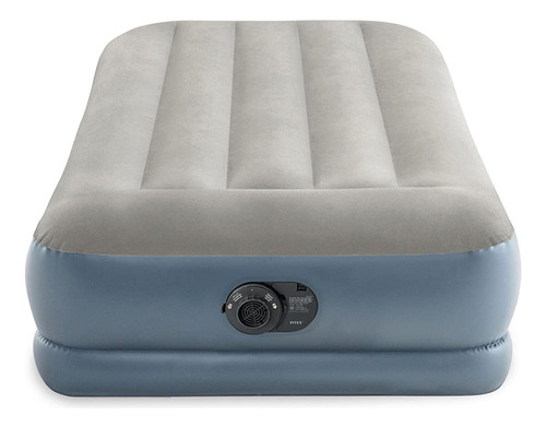 Colchón De Aire Individual Con Reposo De Almohadas Y Bomba I