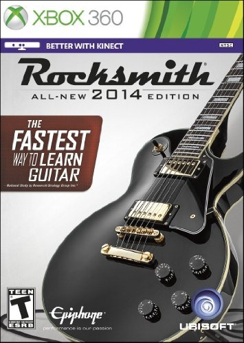 Videojuego Rocksmith Edición 2014 Para Xbox 360 Cable