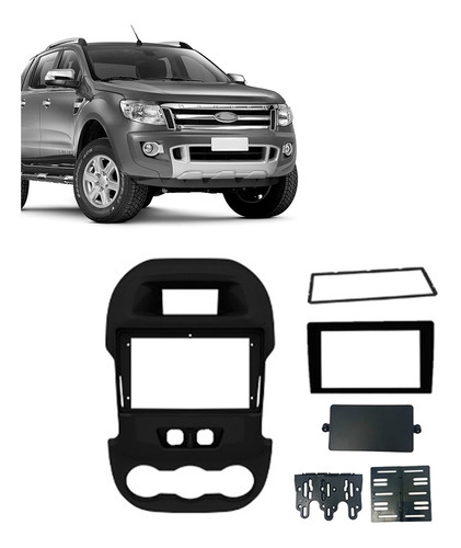 Moldura Dvd 7 9 Pol Ranger 2012 2013 2014 2015 2016 Preto