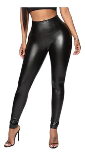 Leggins vinilo negro cheap