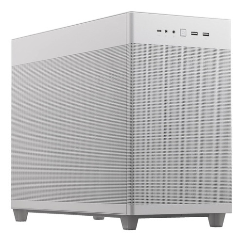 Gabinete Asus Prime Ap201 Usb 3.1 Tipo C Blanco Micro Atx 