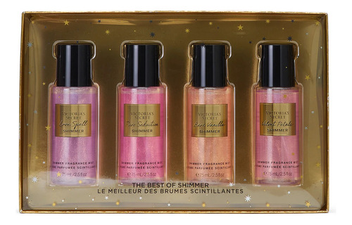 Set Perfume Mini Victoria Secret Shimmer Mist Discovery