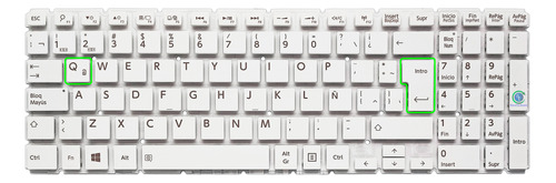 Teclado Para Toshiba L55-b L50-b L55-c C55-c S50-b S55-b Lat