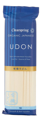 Clearspring  Noodles De Udon Japoneses Orgánicos 200g