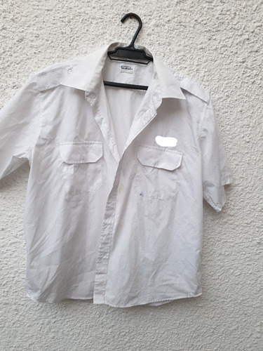 Camisa Trabajo Blanca Manga Corta Grafor Talle 44.