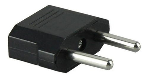 Imagen 3 de 10 de Enchufe Adaptador De Ficha Americana 2 Patas Chatas X2 Ax ®