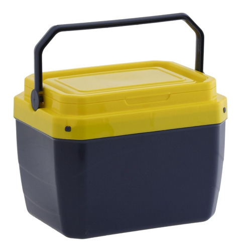 Caixa Térmica Marmiteiro Cooler Pequeno 6 Litros Cor Amarelo