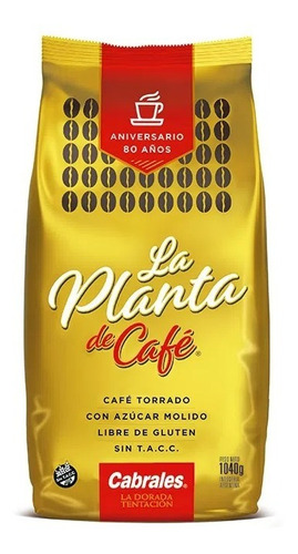 Café Cabrales La Planta De Café Torrado Molido 1040g