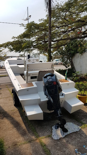 Lancha Cabrasmar Marimbá 18' - 5,45m - Tipo Ub Fishing Pesca