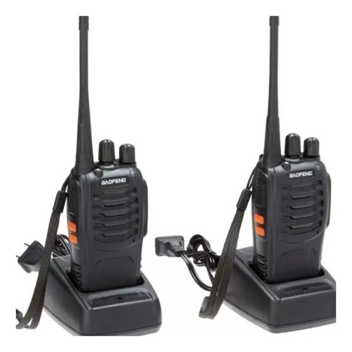 Pack 2 Radio Transmisor Walkie Talkie Baofeng Bf888s Doble