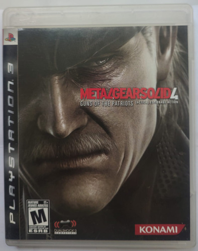 Metal Gear Solid 4 Guns Of The Patriots Origin Playstation 3