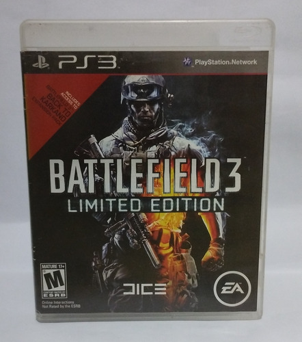 Videojuegos Battlefield 3 Ps3