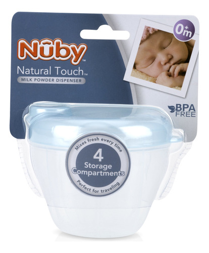 Nuby Dispensador De Leche En Polvo Natural Touch