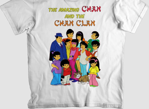 Camisa Poliéster The Amazing Chan And The Chan Clan