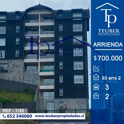 Se Arrienda Departamento Centrico En Edificio Vita