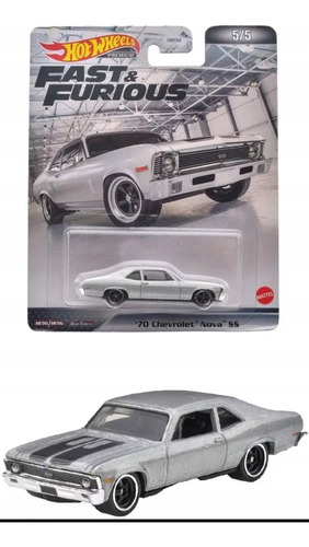 Hot Wheels Premium Rapidos Y Furiosos 1970 Chevrolet Nova Ss