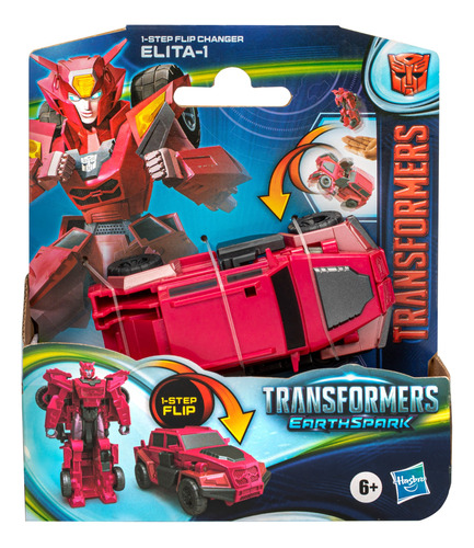 Transformers Earthspark Cambia En 1paso Elita -  1 Hasbro