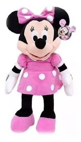 Pareja Mickey Mouse Y Minnie Peluche 50cm Set X2 