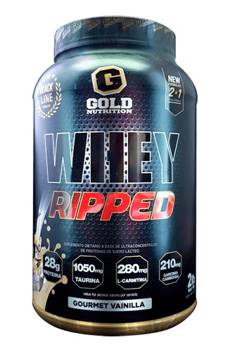 Whey Ripped Gold Nutrition 2lbs Proteína Y Quemador De Grasa