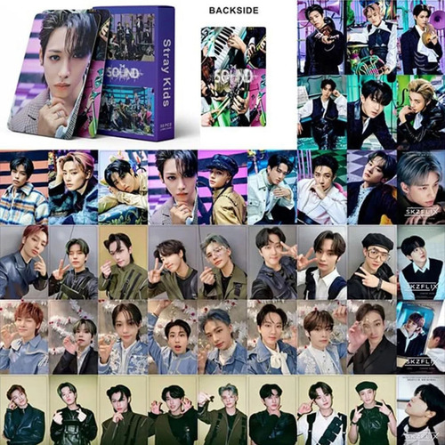 6 Paquetes Photocard De Stray Kids (330 Piezas) Kpop