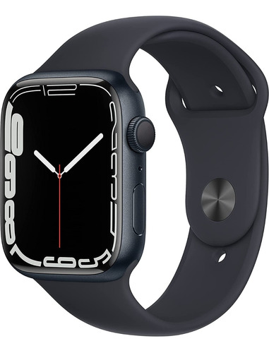 Apple Watch Serie 7 45mm Midnight Aluminum + Correa Gratis