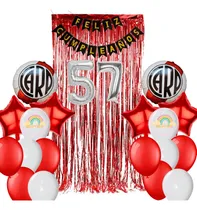 Comprar Kit Decoración Globos Fiestas De Cumpleaños River