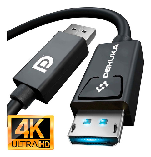 Cable Displayport A Hdmi 1.8 Metros HDMI 4K Compatible PC Notebook Dehuka