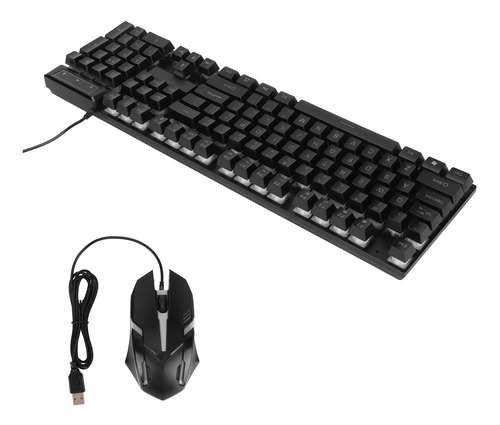 Combo De Teclado E Mouse Para Jogos De 104 Teclas Retroilumi
